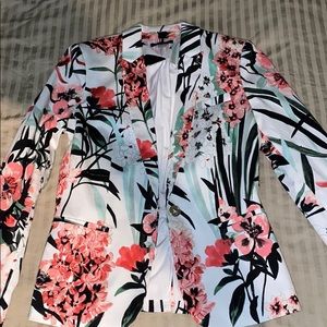 Tommy Hilfiger flower blazer size 4